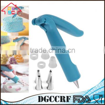 NBRSC Pastry DIY Cake Decorating Pen Icing Piping Tips Nozzles Bag Sugar Craft Fondant Cake Decorating Tool Kit