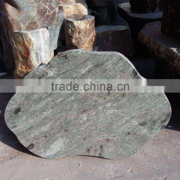 Stone Table Forest Green Table Garden Decoration Bench Marble Garden Bench photo-3