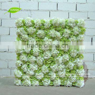 GNW FLW1508-14 Decorative Artificial Rose and Hydrangea Flower Wall for wedding decorations