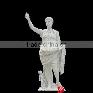 natural stone caesar statue