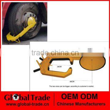 Heavy Duty Wheel clamp Heavy Duty Key Lock Security Car Van Caravan Trailer Wheel Clamp Lock A1982