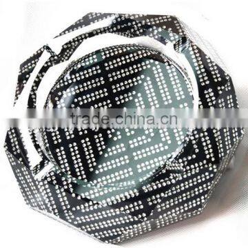 Crystal Handblown Glass Ashtray photo-3