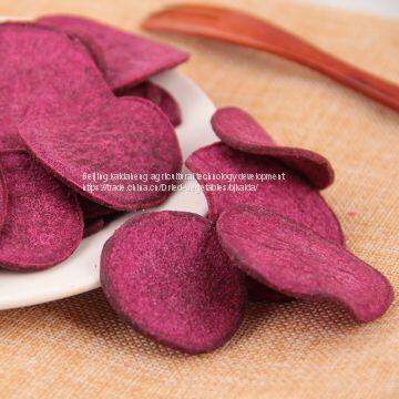 Картофельные чипсы фиолетового цвета / Завод по производству продукции под заказной торговой маркой photo-5