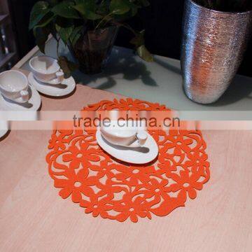 Facotory Laser Engraved Felt Coaster photo-4