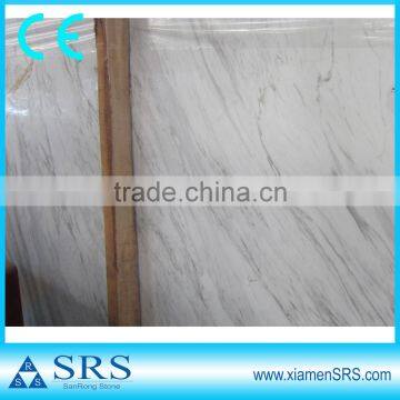 Grey veins white volakas marble