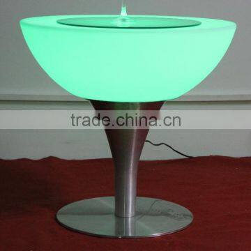 Color Changing Wholesale Plastic Home Furniture Coffee Dest Led Table photo-6