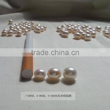7-8 mm White Rice Shape Freshwater Loose Pearls photo-3