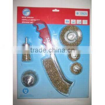 cup brush crimped wire