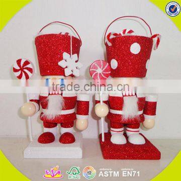 Wholesale Baby Wooden Colorful Custom Nutcracker, Popular Kids Wooden Nutcracker, Fashion Wooden Custom Nutcracker W02A006 photo-4