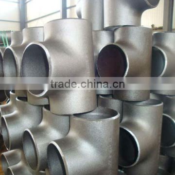 Galvanized steel pipe elbow