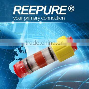 gas blocking connector