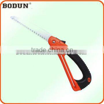 B9007 Most popular red with black rubber handle folding saw&pruning saw&hand saw