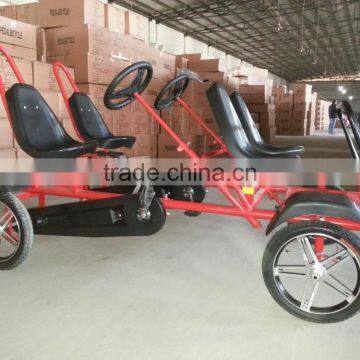 4 seat cheap pedal go karts for sale for adult