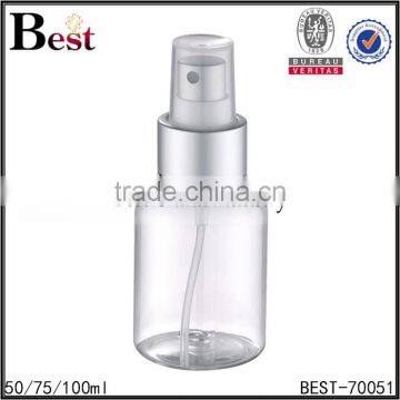 50ml 75ml 100ml Clear Plastic Perfume Bottle Empty Perfume Bottles for Sale With Sprayer photo-3