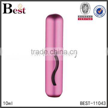 2017 Hot New Products Cosmetic 10ml Small Porket Glass Perfume Bottle Luxury Golden Aluminum Cover Square Spray Bottle Perfume photo-5