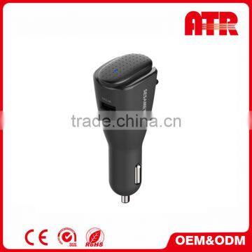 Smart Bluetooth headset with quick car charger