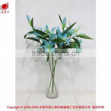 Christmas wreath artificial flower wholesale lily for Christmas