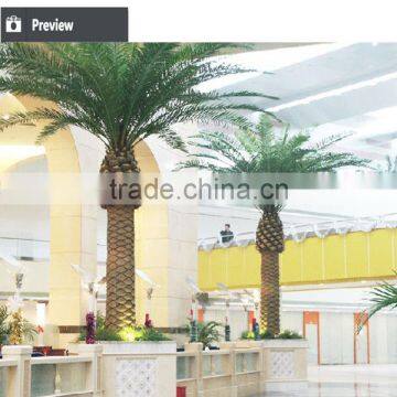 Anti-UV New Design Decorative Iron Tree Artificial Date Palm Tree Trunk photo-6