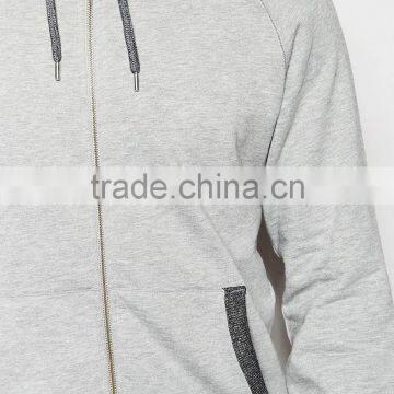 Contrast Cuff & Hem Hoodie photo-5