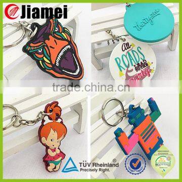 Promotional Wholesale Pvc Keyring Custom Rubber Keychain photo-2