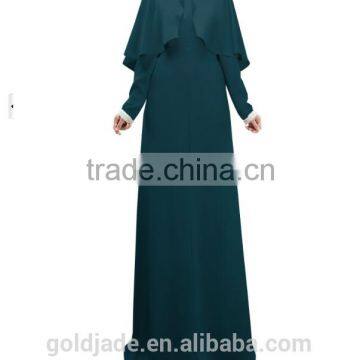 Abaya Islamic Muslim Cocktail Womens Long Sleeve Vintage Long Maxi Dress photo-5