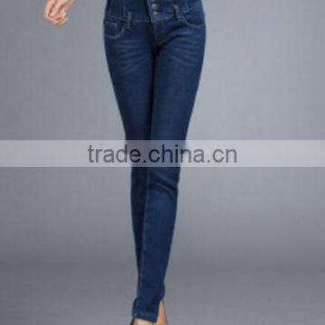 China OEM Factory Wholesale Printed Jeans Women photo-2