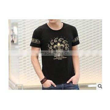 Manufactory Custom Logo Print T Shirt, 100% Coton Fabric,160gsm, Foil Printing photo-4