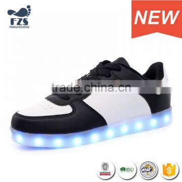 HFR-TS34102 2016china Wholesale Brand in Men Leather Led Shoes photo-3