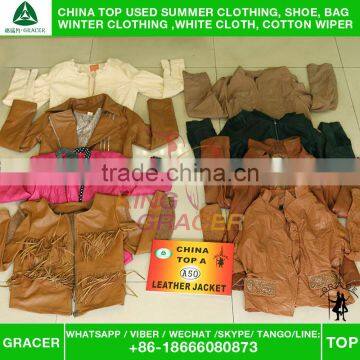 Sorted Bundle Leather Jacket Used Clothes Used Clothing Hot Sale In Houston Texas photo-2