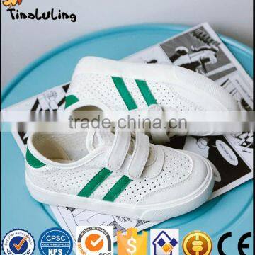 Canvas Fabric Shoes for Children High Quality Cotton Fabric Kids Shoes Wholesale photo-2