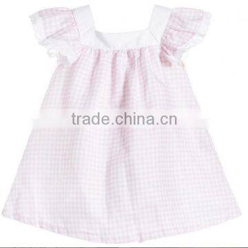 Cute Little Girl Summer Dress Baby Plain Yellow Birthday Party Dresses Girls Linen Clothing Wear photo-4