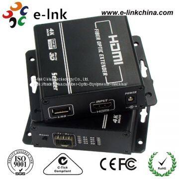 4K HDMI KVM Fiber Optic Extender photo-4
