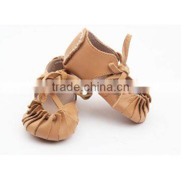 Latest Design Summer Pure Leather Baby Shoes Barefoot Sandals photo-2
