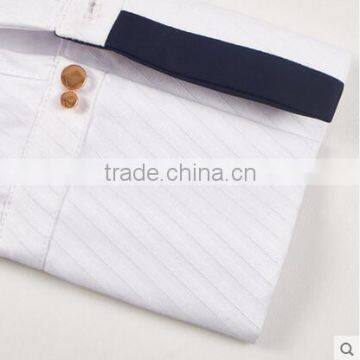 Stylish Design Chantilly White Shirt Strip Skirt Ladies Formal Suits Designs photo-4