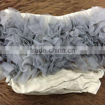 RANDOM DELIVERY ONLY Baby Girls Cotton Bloomers Infant Bloomers Baby Bloomers Baby Shorts Girls Chiffon Ruffle Diaper Cover photo-2