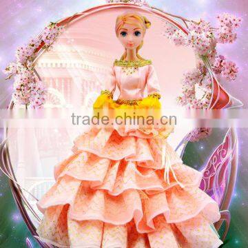 Plush Ballet Doll Girl Wearing Pink Tutu photo-5