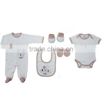 2016 Fashion New Born 100% Cotton Wholesale Baby Cloth photo-3