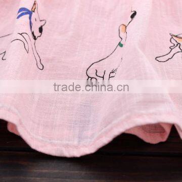 Wholesale Summer Cotton Printing Baby Girl Shirt Dress photo-5
