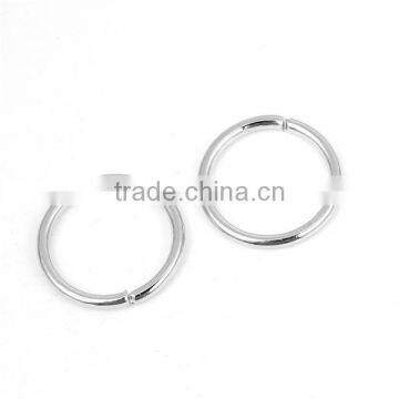 Zinc Based Alloy Accessories Findings Circle Ring Silver Tone Cheaper Hairpin For Hair