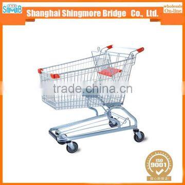 hot sales good quality 120L American style trolley for supermarket