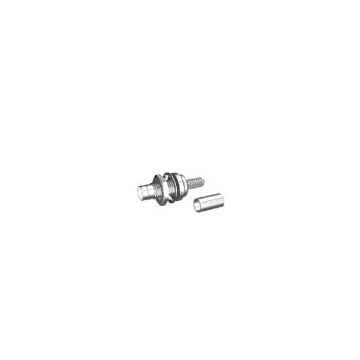 SMB female straight bulkhead connector for SFF-50-1.5-1