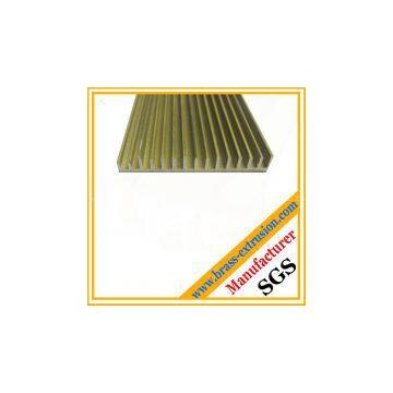 rail brass extrusion profile