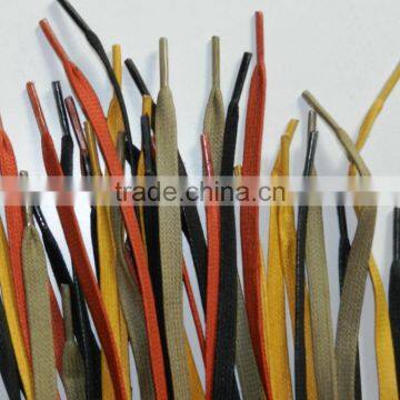 waxed flat shoelaces