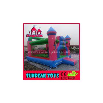 COM-172 Princess Party Jumping Inflatable Bouncer Castle