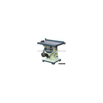 Vertical table saw woodworking machine