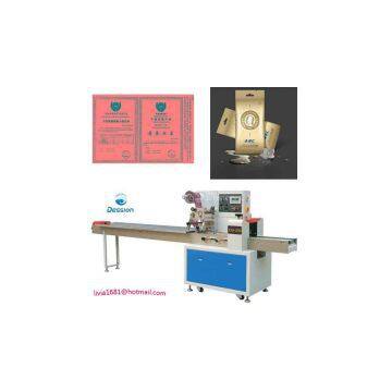 Wrapper Machine for Cleaning Soft Cosmetic Makeup Cotton Pads