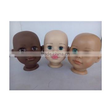 Reborn doll head with any color skin wholesale