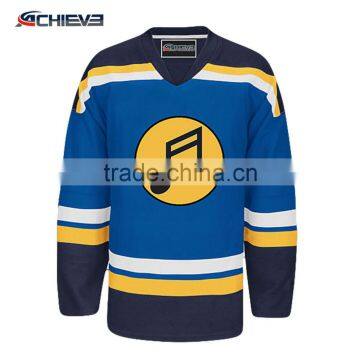 Quick dry breathable funny hockey jerseys wholesales high quality hockey jerseys