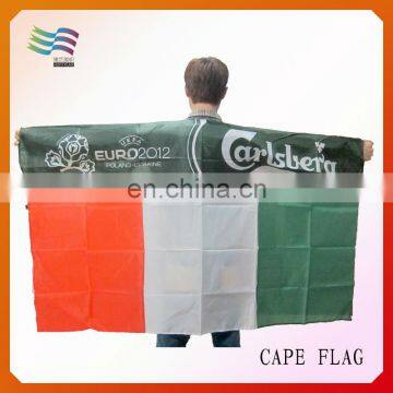 Digital Printing Polyester Custom Design Body Cape Flag