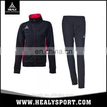 Healy sportswear training sets soccer football fitted tracksuit women